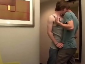 Twink homo sucks dick one after another like a master