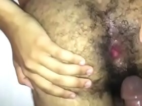Hairy Black Ass Gets Fucked