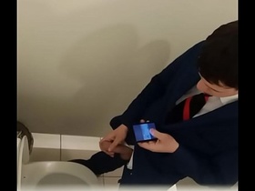 Spy cam - Russian boy jerking off in toilet https://nakedguyz.blogspot.com